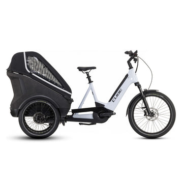 Cube Trike Family Hybrid 750 2024 Electric Bike White 